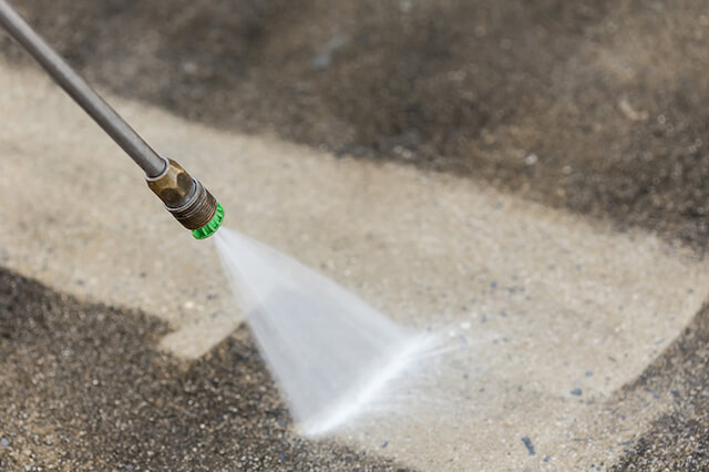 parking lot pressure washing in norfolk