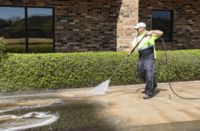 commercial concrete cleaning in norfolk